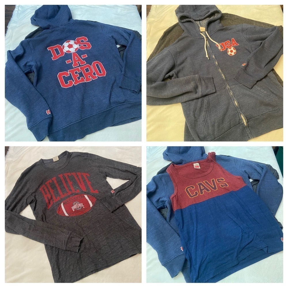 Homage unisex sweatshirt hoodie t-shirt tank bundle 3648